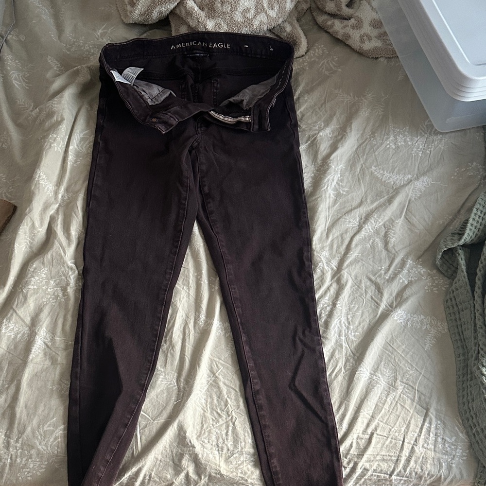 American Eagle Dark Brown Jeans